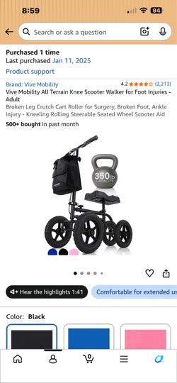 Brand New new walker n lounge