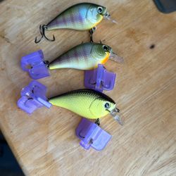 Lucky Craft 1.5 Silent Squarebill Crankbaits Fishing