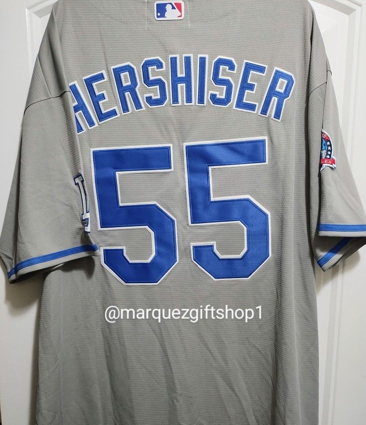 Men's Hershiser Dodgers Jerseys