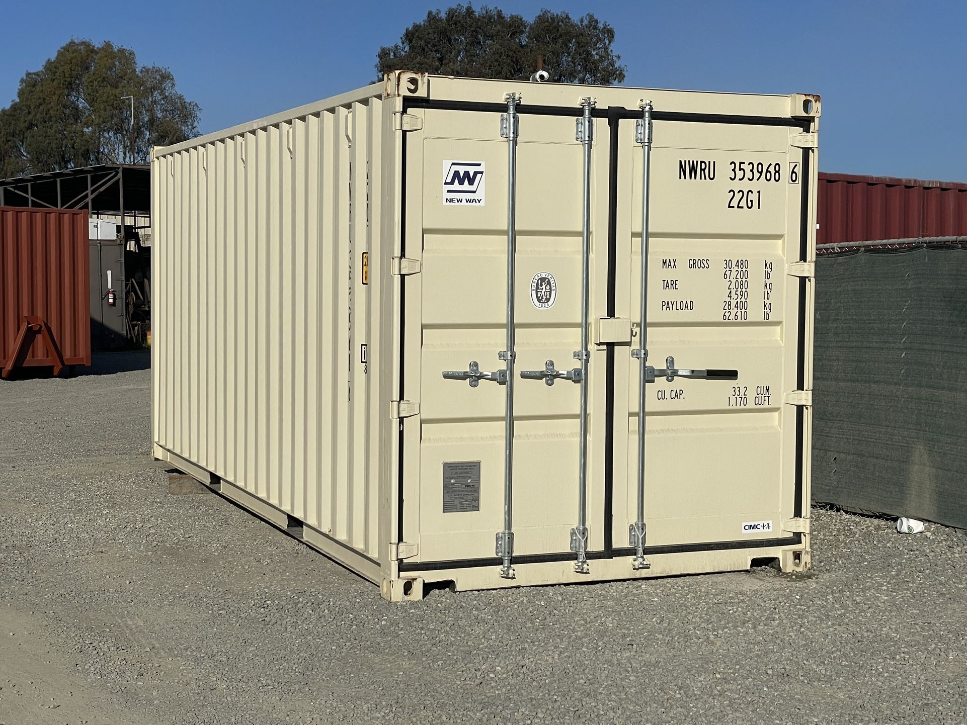 New 20' Shipping Container