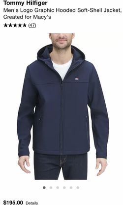 Tommy Hilfiger Men's Sherpa-Lined Softshell Hooded Jacket - Macy's