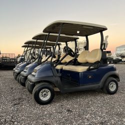 Lot of (4) 2018 Club Car Precedent Golf Carts