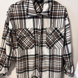 Womens Flannel Shacket