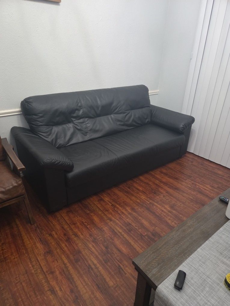 3 Seater  Black Couch