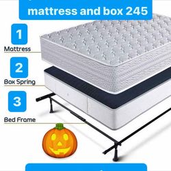 Huge sale for Mattress And Box Twin size #mattress and box 150.$ full 190$ Queen 200$ king 290$. free delivery free set up 708….289…7715… cash or Zell