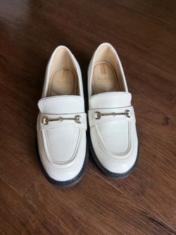 White Sam Edelman Loafers