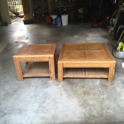 Well Built Living room oak Tables