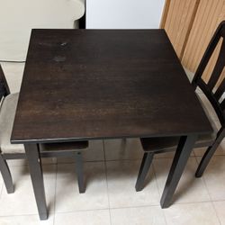 Dining Set With Table And 2 Chairs