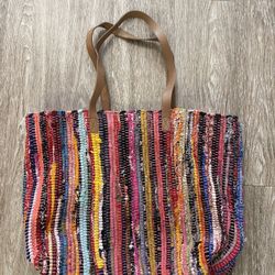 Rainbow large Purse
