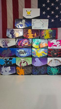 Pokemon TCG- Empty ETB variety Card Storage/Supplies