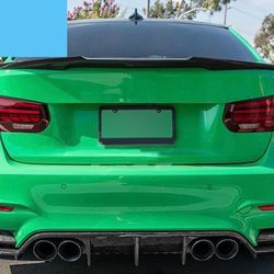BMW F80 / F30 “M4 Style” Carbon Fiber Spoiler