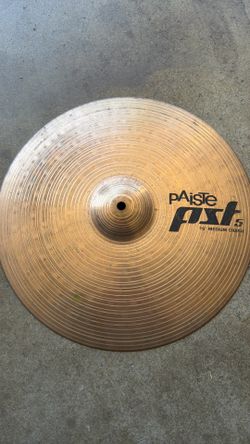 Paiste cymbal 16 pst 5 midium crash.