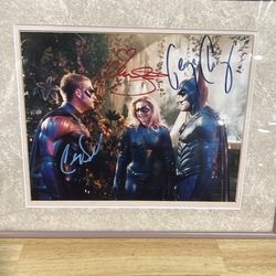 Batman and Robin Signed photo…Clooney/O’Donnell/Silverstone