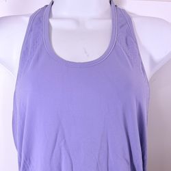 Athleta Purple Racerback Tank Top