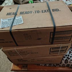 3 Boxes MRE