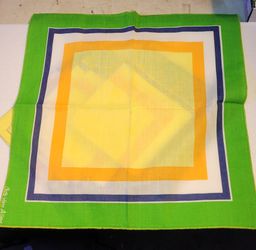 Bob Van Allen Cloth Napkins Squares 17"x17" - set of 6