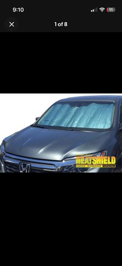 Heathers HEATSHIELD Honda Ridgeline 2017 2018 2019 2020 2021 Reflector Sun Shade With SENSOR