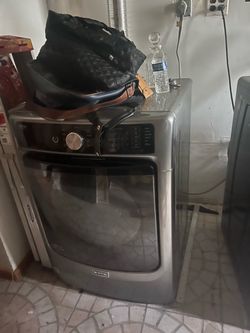 Maytag Front-Load Dryer Metallic