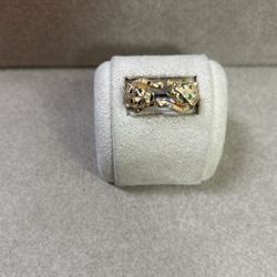 Fashion Tiger Gold Ring 