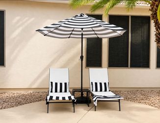 Pool Chairs & umbrella