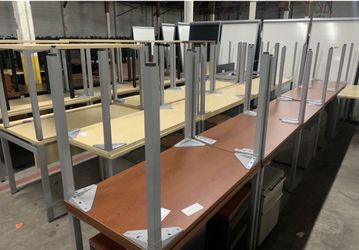 Herman miller office furniture trainning  classroom tables desks filing cabinets diff sizes and colors available