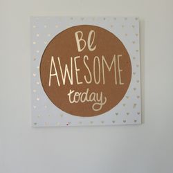 "Awesome" Corkboard 