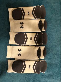 White athletic socks