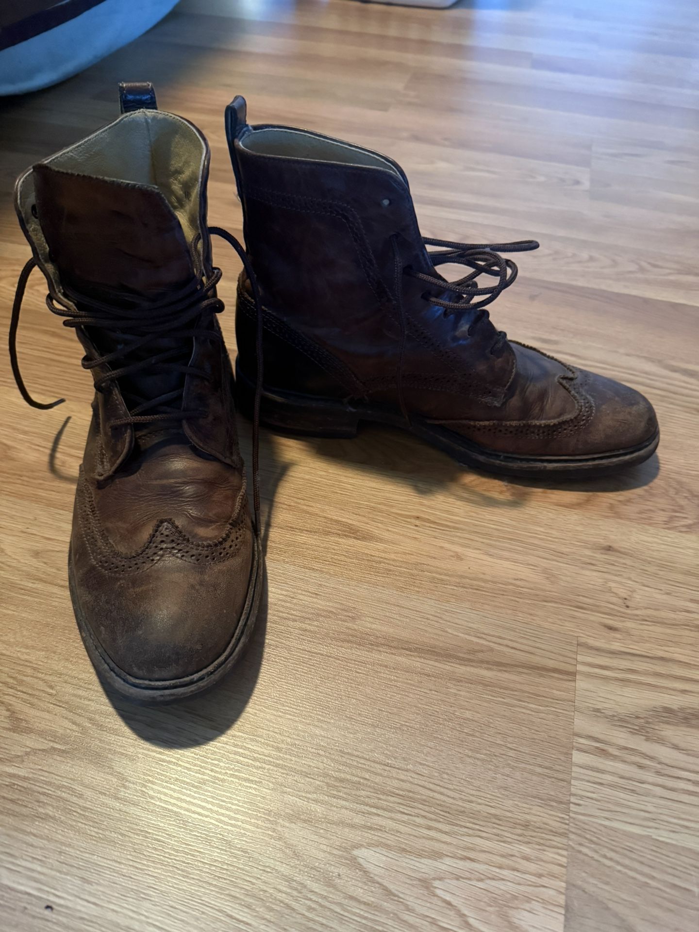 Frye Leather Boots – Brown, Size 9.5 — Good Condition