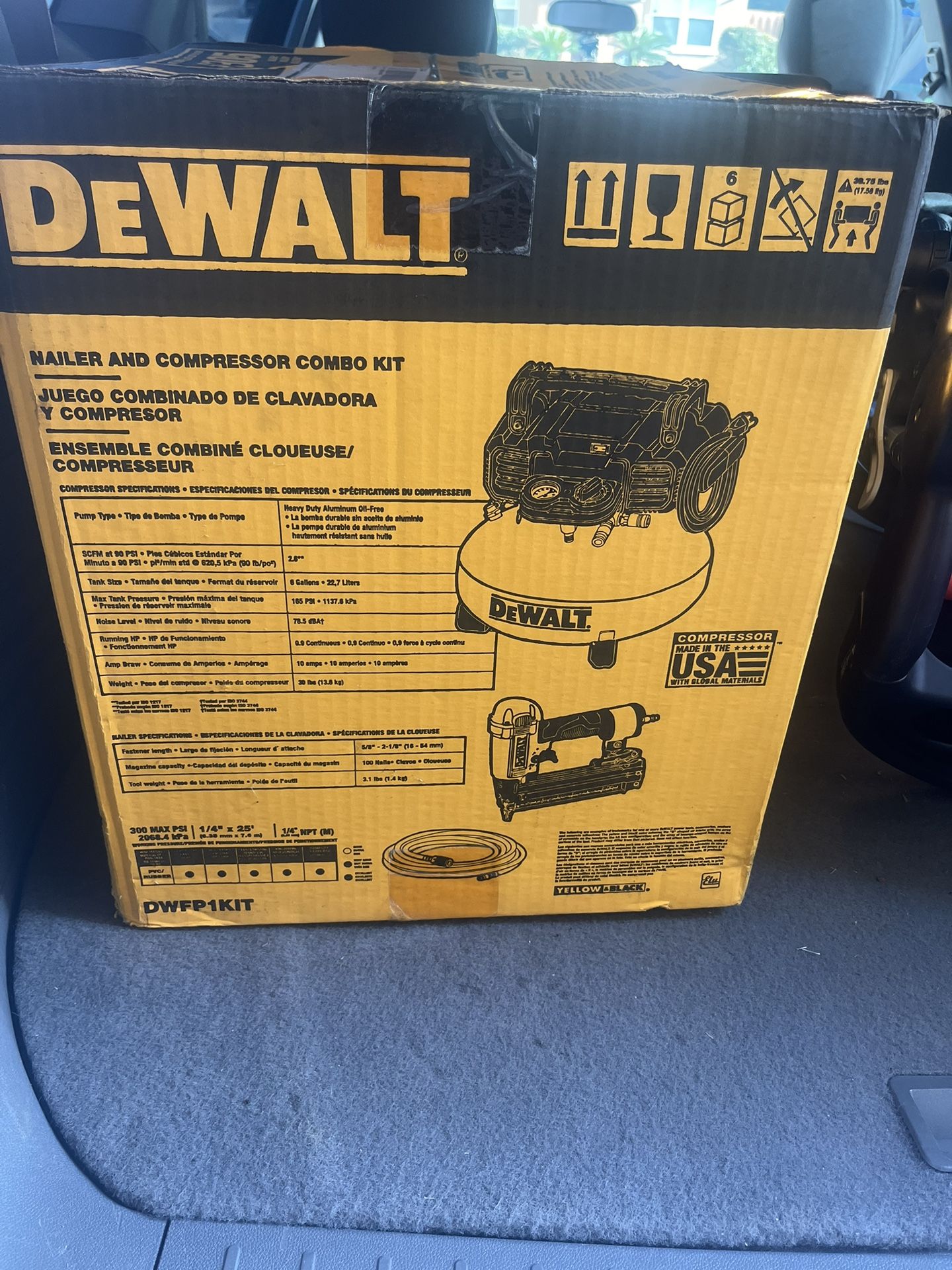 Nailer And Compressor Kit