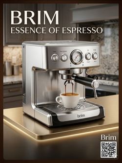 ​🔥 BARELY USED! Brim 19-Bar Espresso Machine - MUST GO TODAY! 🔥