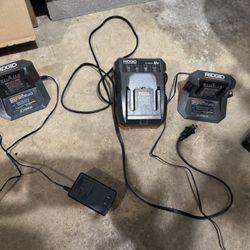 Rigid 18v Chargers - $35 A Piece