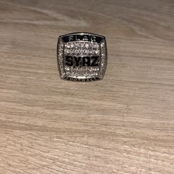 diamond flag football championship ring