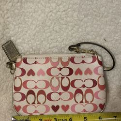 Authentic Coach Wristlet