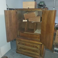 antique wooden dresser 