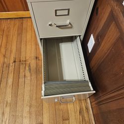White Filing Cabinet 