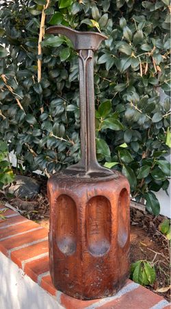 Antique Industrial Foundry Mallet / Tamper – Cast Iron & Hardwood – $175