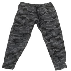 Men Cargo Pants Sz 3XL Camoflague Gray