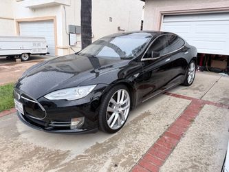 Tesla Model S Black Sedan
