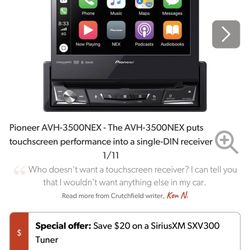 Pioneer Flip Out Radio