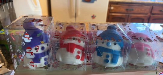 Christmas squishy snowman