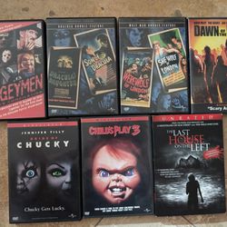 Horror DVD Lot