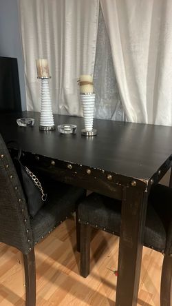 Dining table with 6 chairs