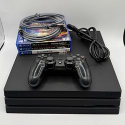 Sony PlayStation 4 Pro 1TB Bundle Tested with Games - CUH-7051B