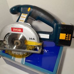 Circular Saw With Battery, Works Great.