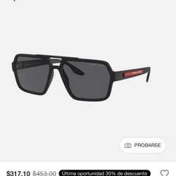 Lentes Prada Línea Rossa PS 01XS 100% 