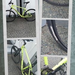 Trek Mountain Bike,Electric Lime Green , Large 