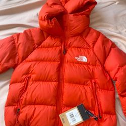 Cropped North Face puffer