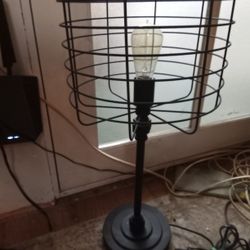 Industrial Steam Punk Pipe Lamps Wire Cage Shade