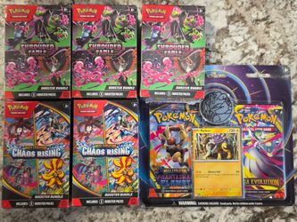 Shrouded Fable Booster Bundle + Chaos Rising + Phantasmal Flames + Mega Evolution