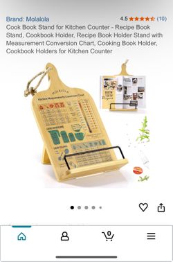 New Cook Book Stand 